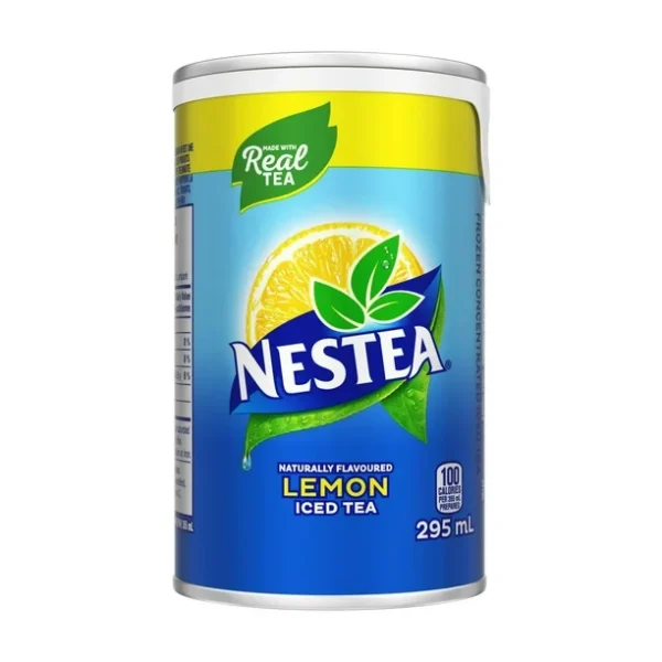 Naturally flavoured lemon iced tea