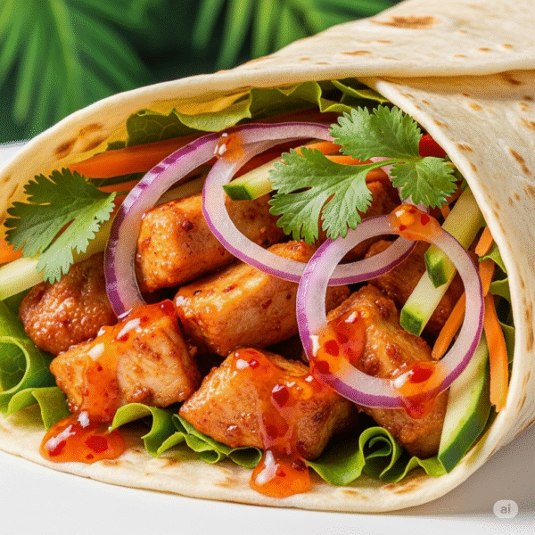Thai Chicken Wrap